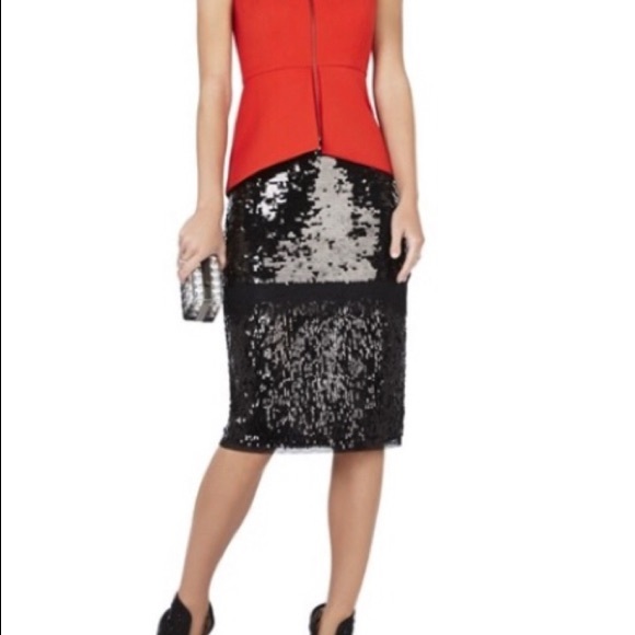 Beautiful BCBG sequin skirt XXS NWT - Picture 3 of 7